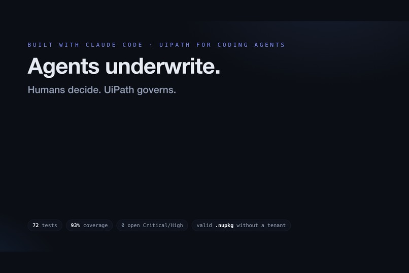 CaseWeaver — Mortgage Underwriting Agents – screenshot 1