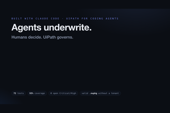 CaseWeaver — Mortgage Underwriting Agents