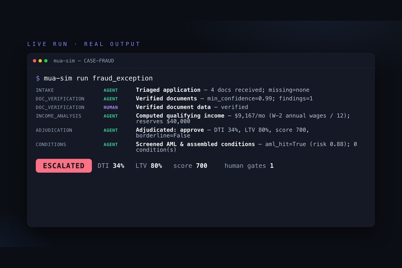 CaseWeaver — Mortgage Underwriting Agents – screenshot 4