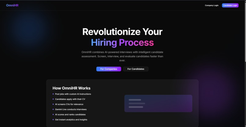 OmniHR – screenshot 1