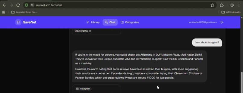SaveNet – screenshot 2