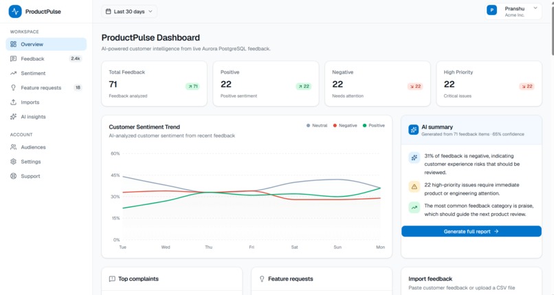 ProductPulse – screenshot 1