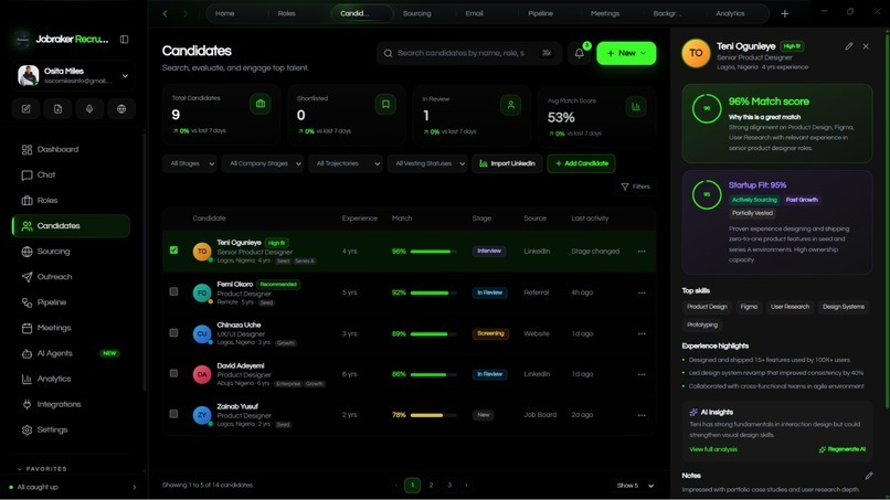 Jobraker Recruiter – screenshot 9