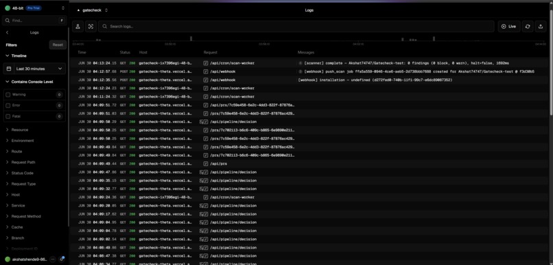 GateCheck  – screenshot 11