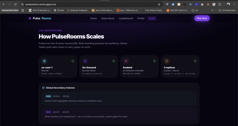 PulseRooms – screenshot 2