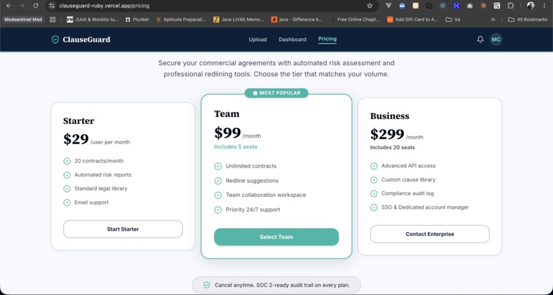 ClauseGuard – screenshot 5