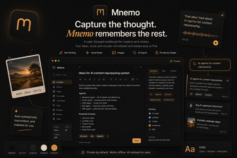 mnemo – screenshot 1