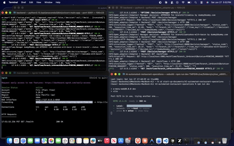 TouchOrders – screenshot 3