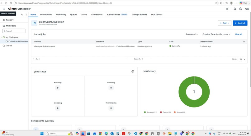 ClaimGuard AI – screenshot 1