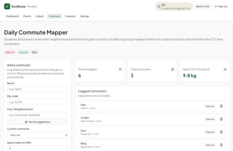EcoRoute: Smart School Transportation Optimizer – screenshot 7