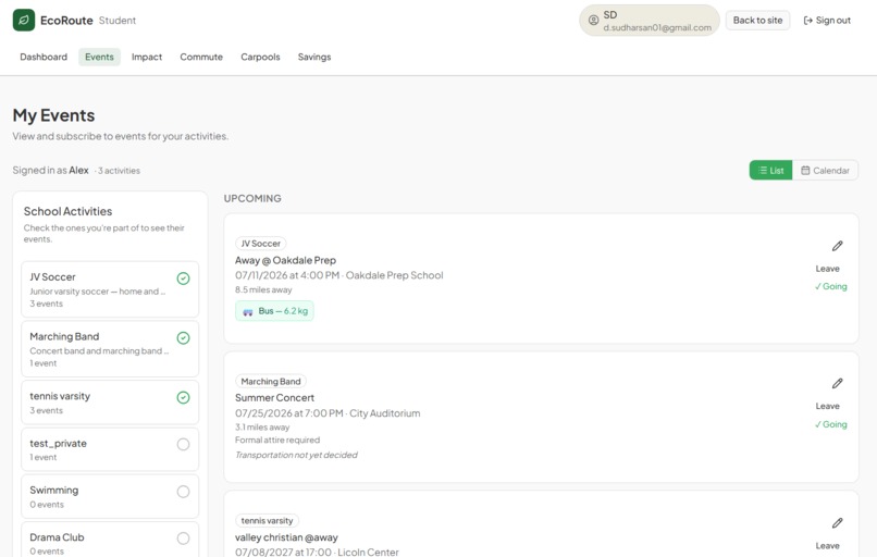 EcoRoute: Smart School Transportation Optimizer – screenshot 8