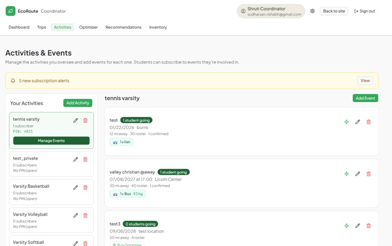 EcoRoute: Smart School Transportation Optimizer – screenshot 11