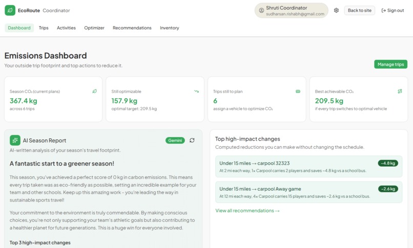 EcoRoute: Smart School Transportation Optimizer – screenshot 12