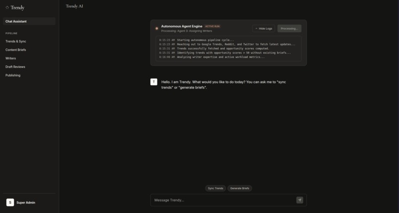 Trendy – screenshot 2