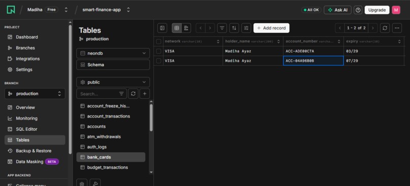 Smart Financial Assistant App – screenshot 6