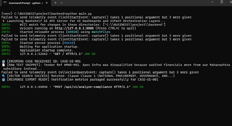 Bookshelf AI – Intelligent Procurement Compliance Copilot – screenshot 3
