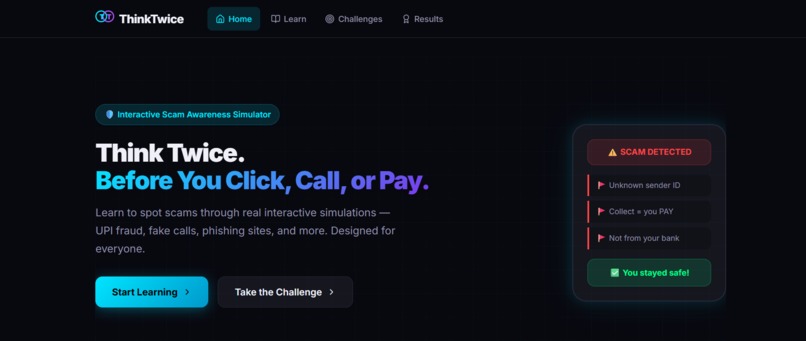 ThinkTwice – screenshot 1