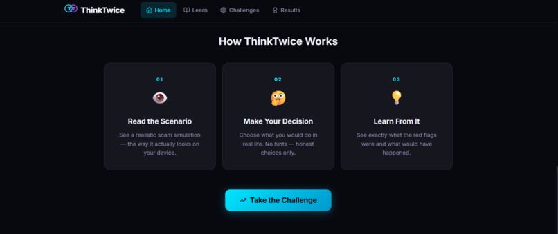 ThinkTwice – screenshot 2