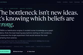ALETHEIA - A Falsification Engine for Human Knowledge