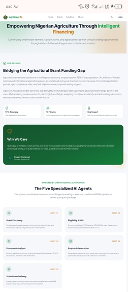 AgriGrant AI – screenshot 2