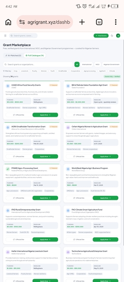 AgriGrant AI – screenshot 4