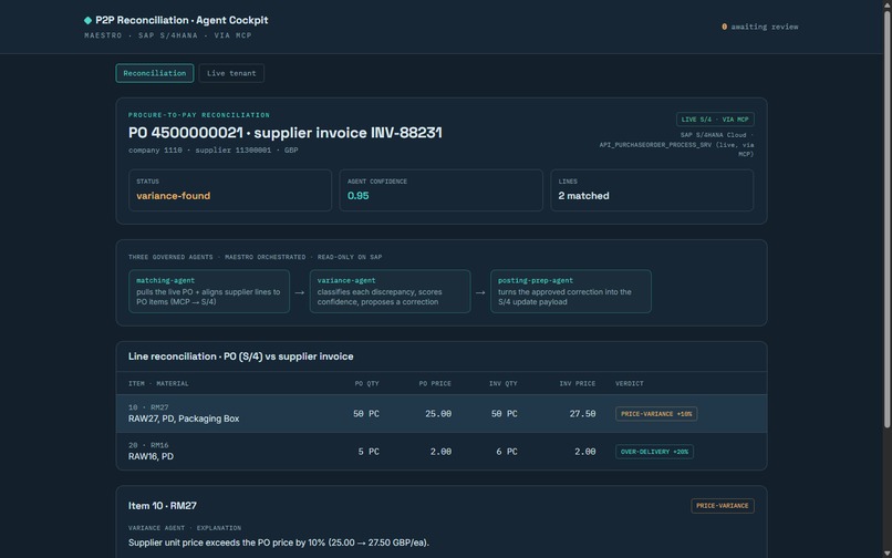 Exchange Recon Cockpit – screenshot 1