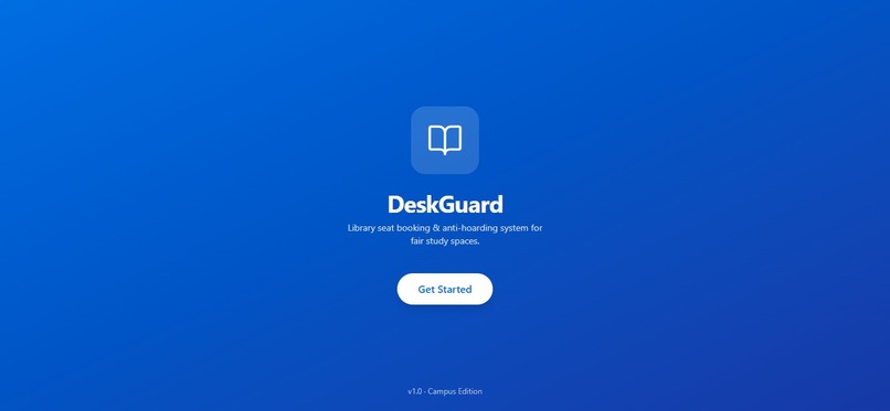 DeskGuard -Smart Library seat allocation system  – screenshot 1