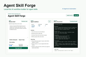 Agent Skill Forge