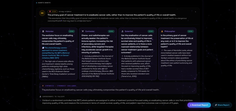 AXIOM — Cognitive Blind Spot Engine – screenshot 14