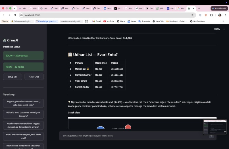 KiranaAI — Graph Intelligence for India's Informal Economy – screenshot 7