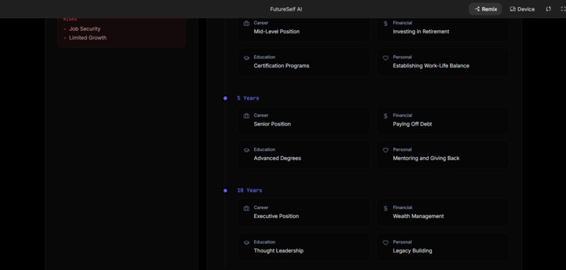 FutureSelf AI – screenshot 4