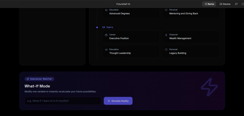 FutureSelf AI – screenshot 9