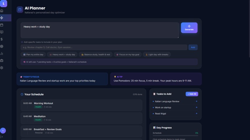 AI LifeOS – Your Personal AI Operating System – screenshot 5