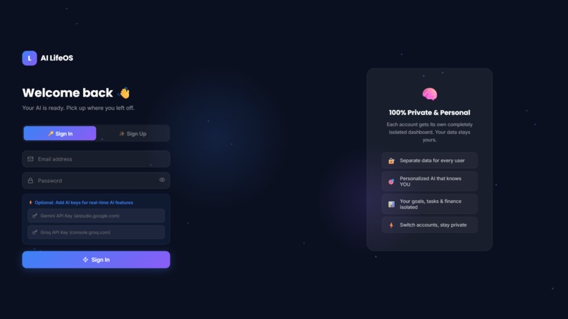 AI LifeOS – Your Personal AI Operating System – screenshot 14