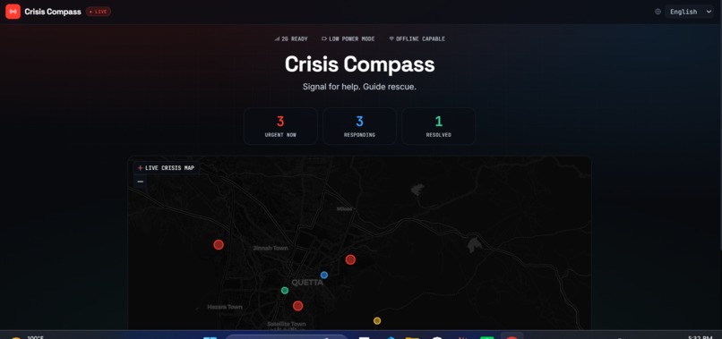 Crisis Compass – screenshot 1