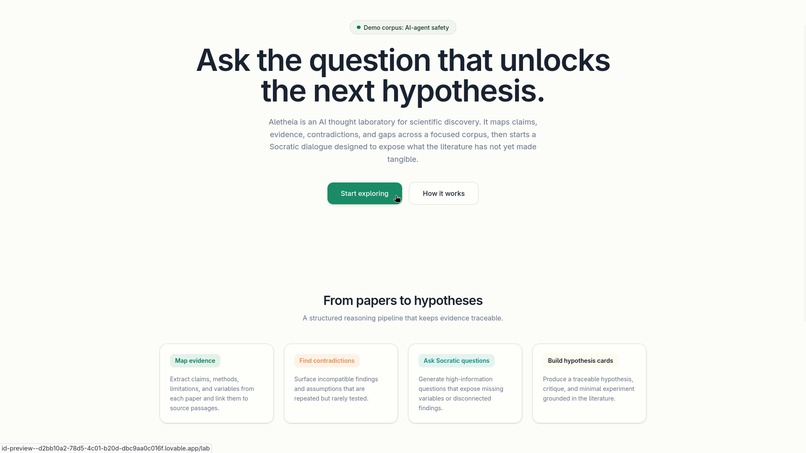 Aletheia – screenshot 1