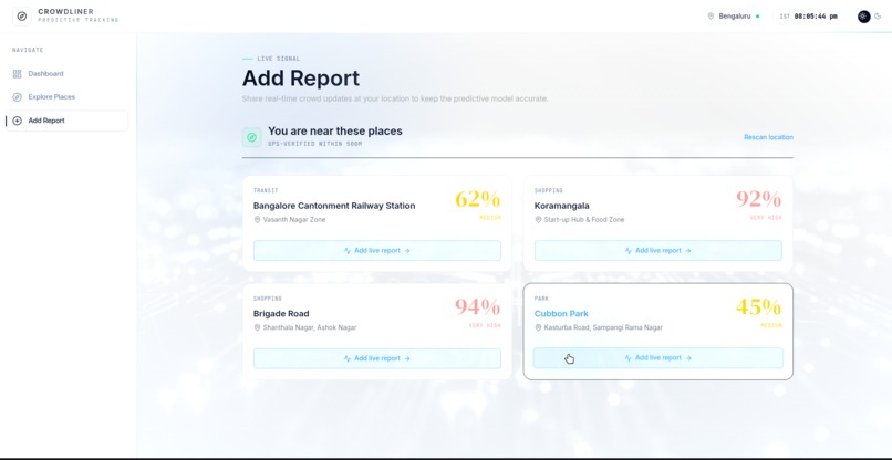 CROWDLINER – screenshot 2