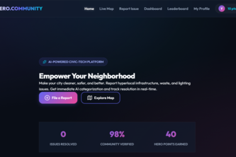 Community Hero — Hyperlocal Problem Solver