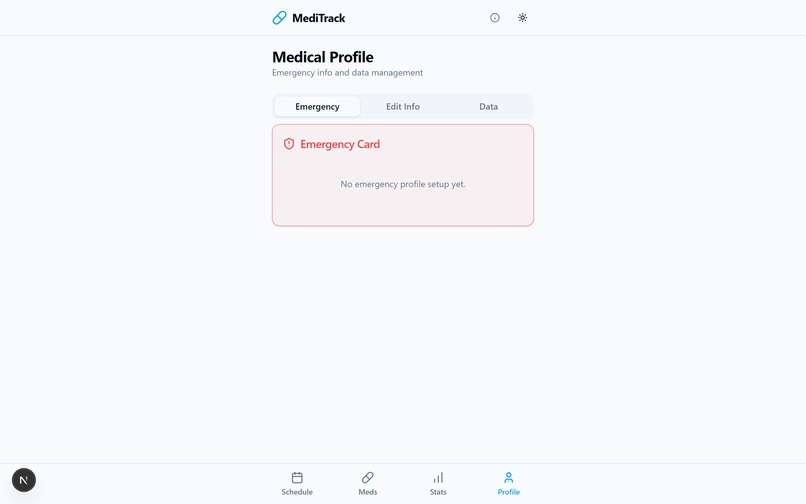 MediTrack – Smart Medicine Reminder PWA – screenshot 1