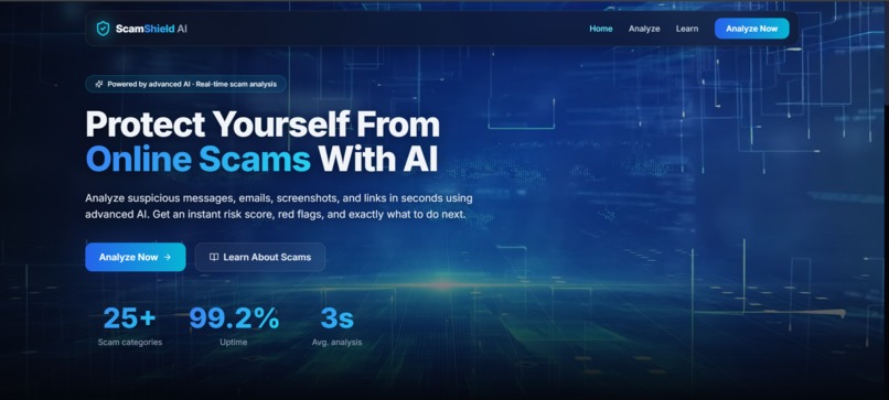 ScamShield AI – screenshot 1
