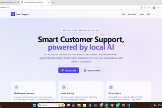 Smart Customer Support Bot