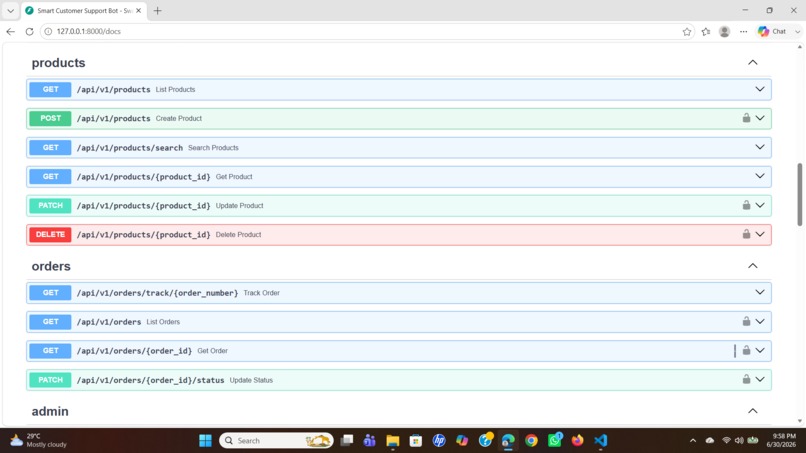 Smart Customer Support Bot – screenshot 6