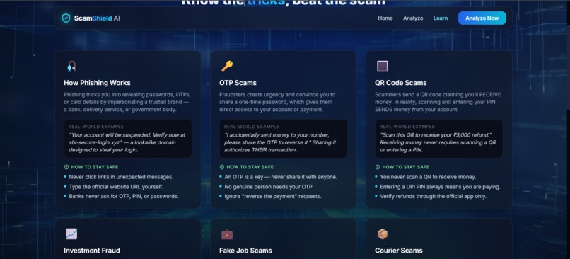 ScamShield AI – screenshot 2