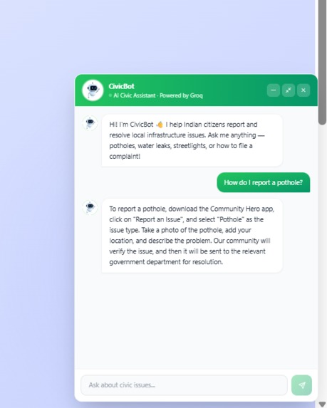 CivicResolve – screenshot 1