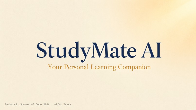 Study Mate AI – screenshot 1