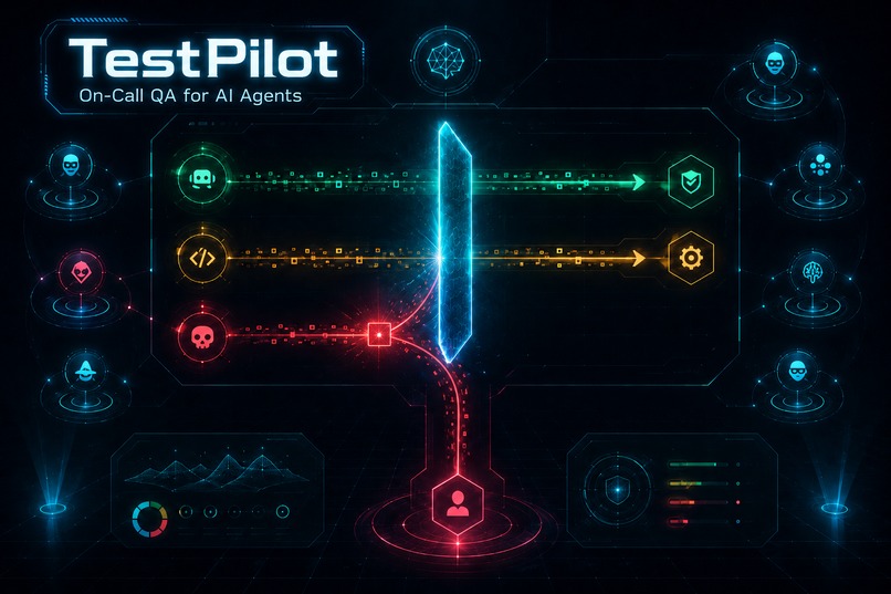 TestPilot  On-Call QA for AI Agents – screenshot 1