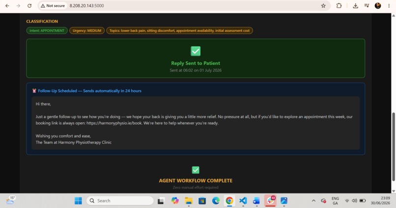 ClinicFlow Agent – screenshot 5
