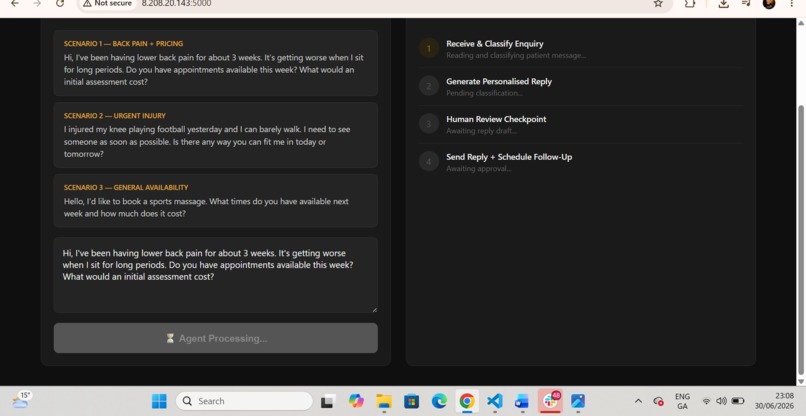 ClinicFlow Agent – screenshot 7