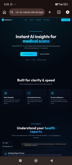 MEDVISION AI  – screenshot 2