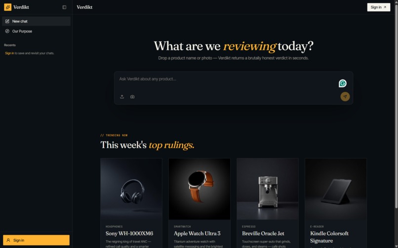Verdikt – screenshot 1